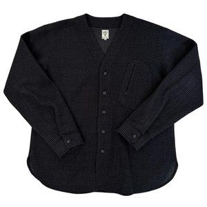 South2 West8 Navy Houndstooth Scouting Shirt